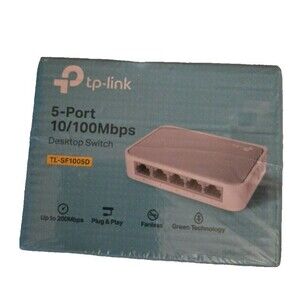 TP-LINK (TL-SF1005D) 5 Port Desktop Ethernet Switch New